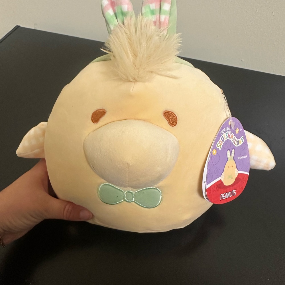 RARE peanuts Easter squishmallow new with tags